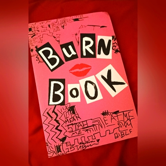 Burn book blank pages notebook - Picture 1 of 3